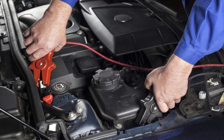 jump start car battery