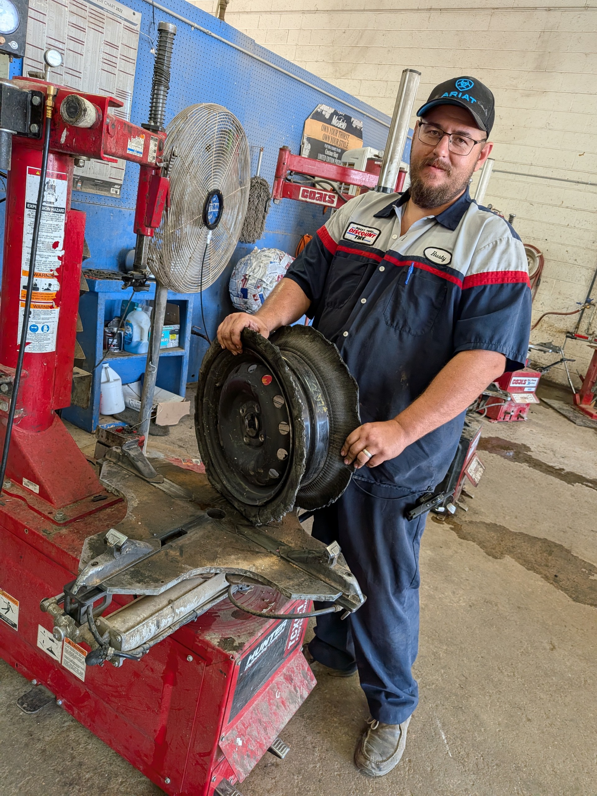 RUSTY THE SHOP FOREMAN